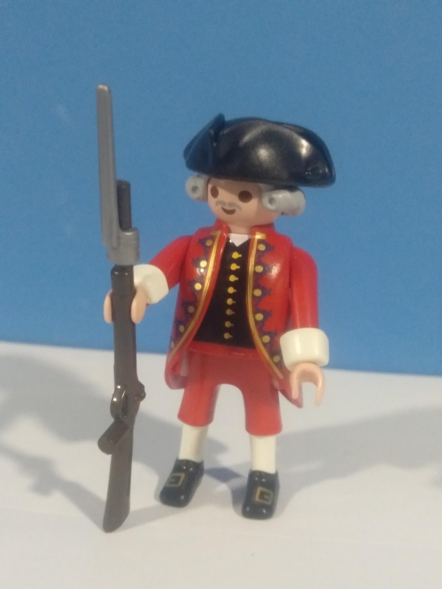 PLAYMOBIL GENERAL INGLES DE GOLETA CON RIFLE - 13/3/21