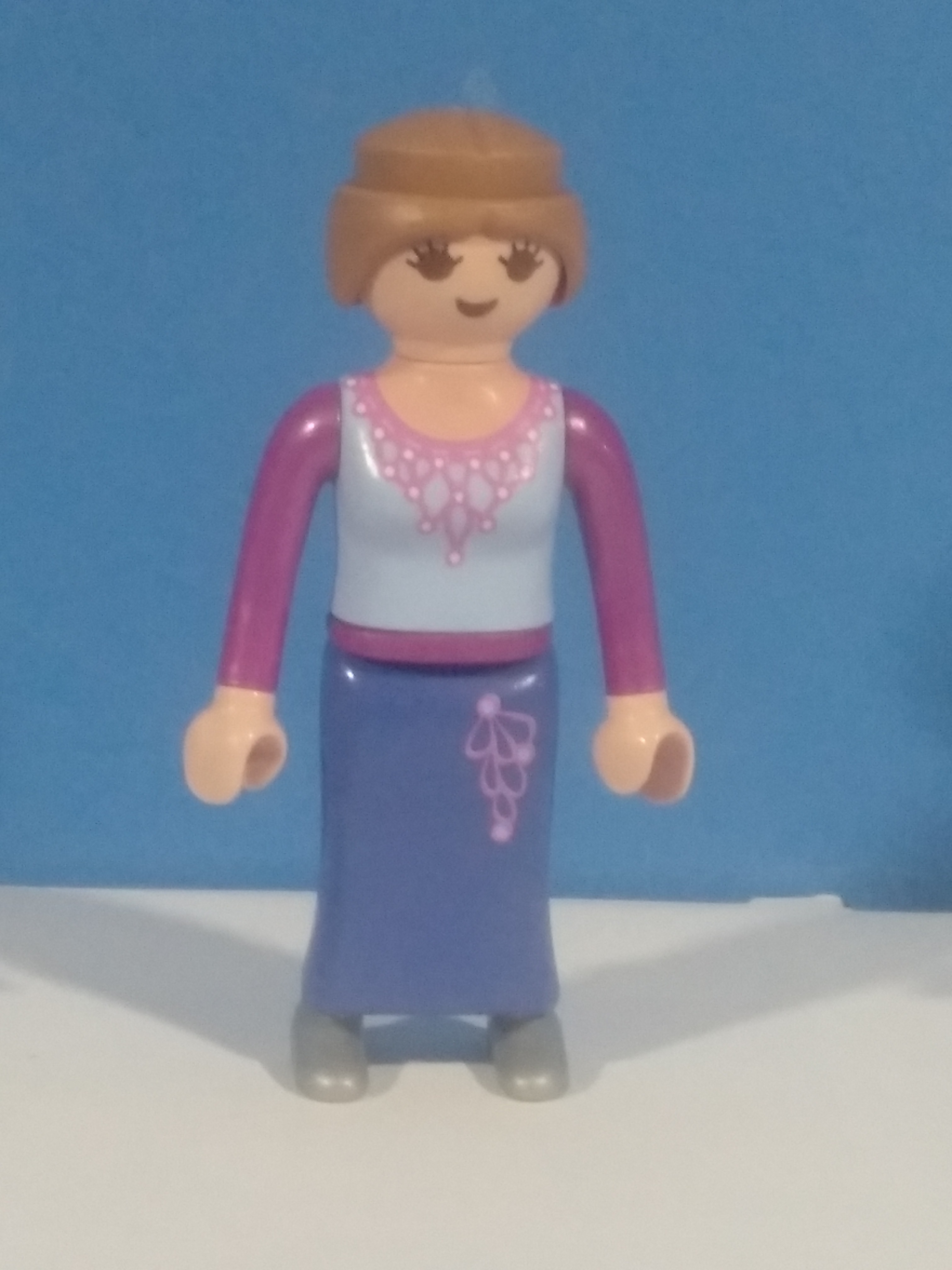 PLAYMOBIL FIGURA PRINCESA DELGADA AZUL - 28/3/21