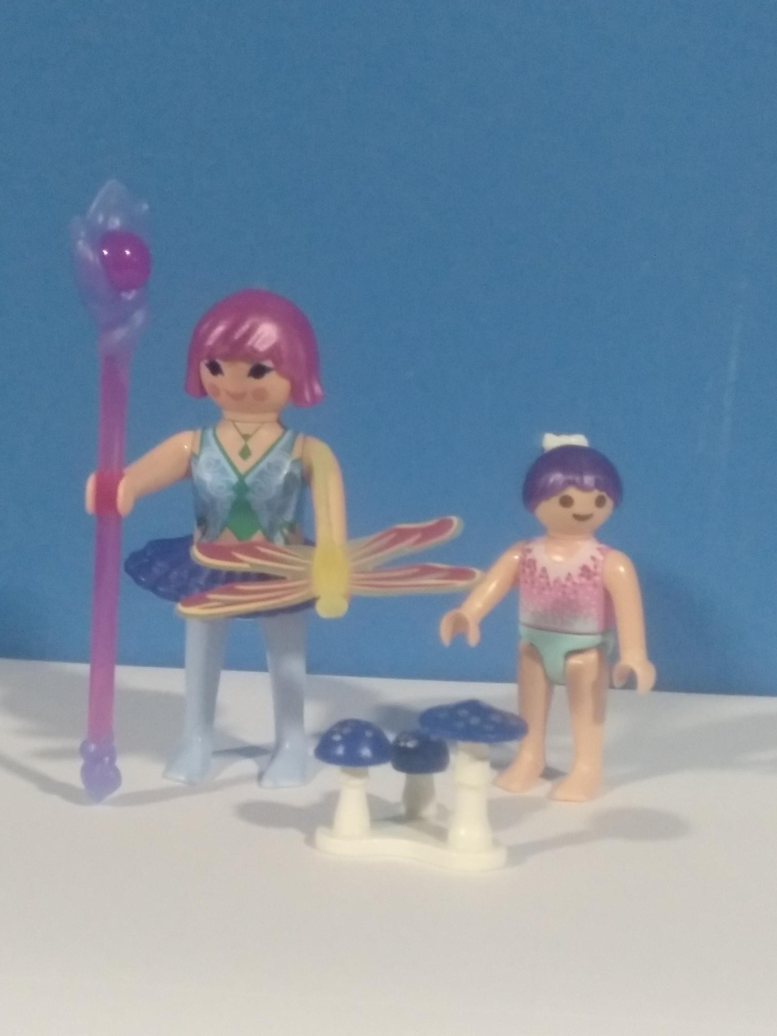 PLAYMOBIL HADA CON SETAS Y NIÑA - 22/4/21