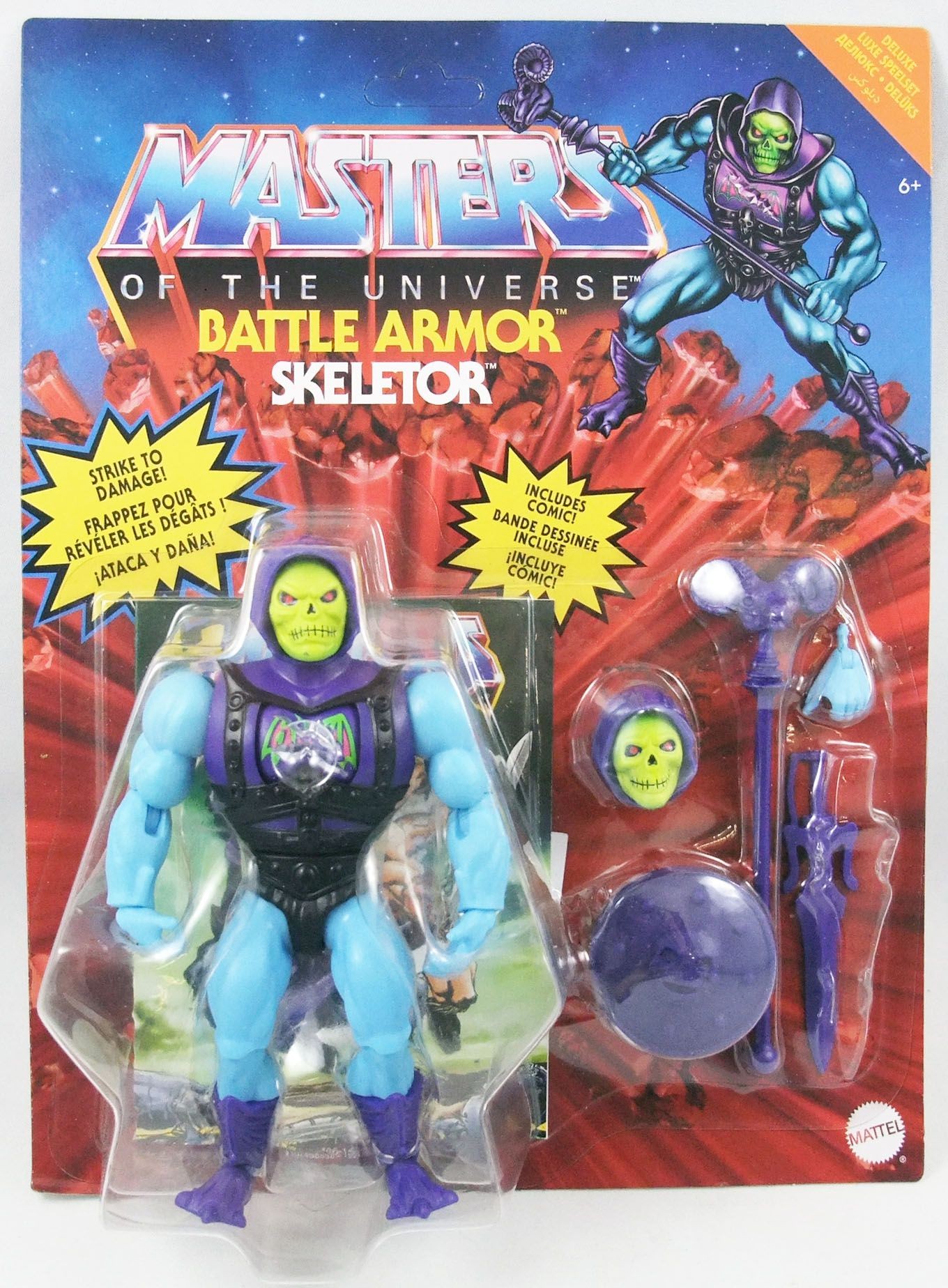 MATTEL - FIGURA SKELETOR DELUXE