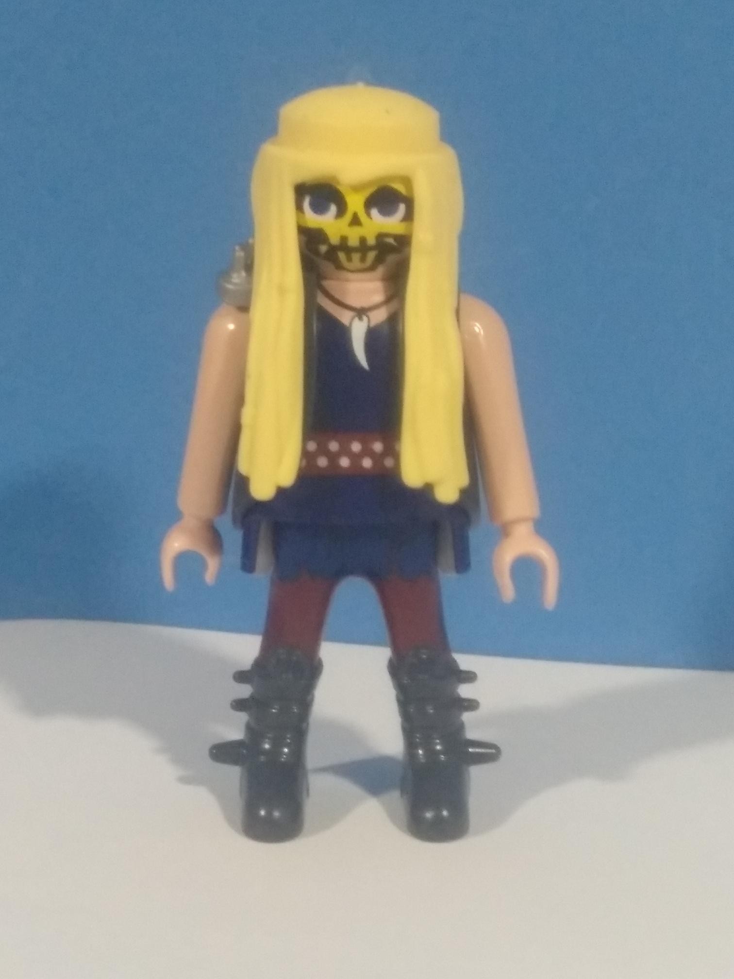 PLAYMOBIL FIGURA CHUSCO CON CARA PINTADA - 22/4/21
