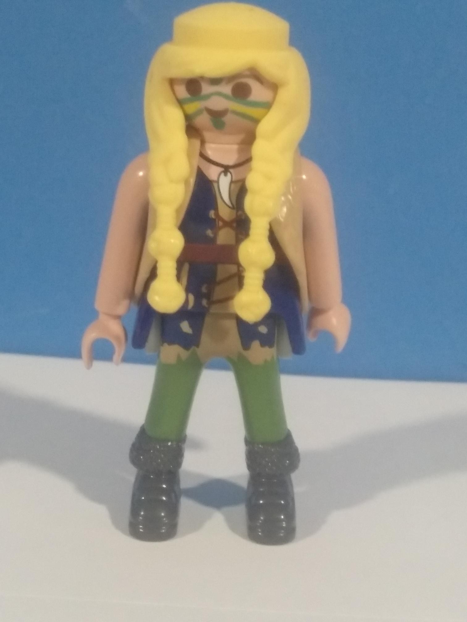 PLAYMOBIL FIGURA BRUSCA CON CARA PINTADA - 22/4/21