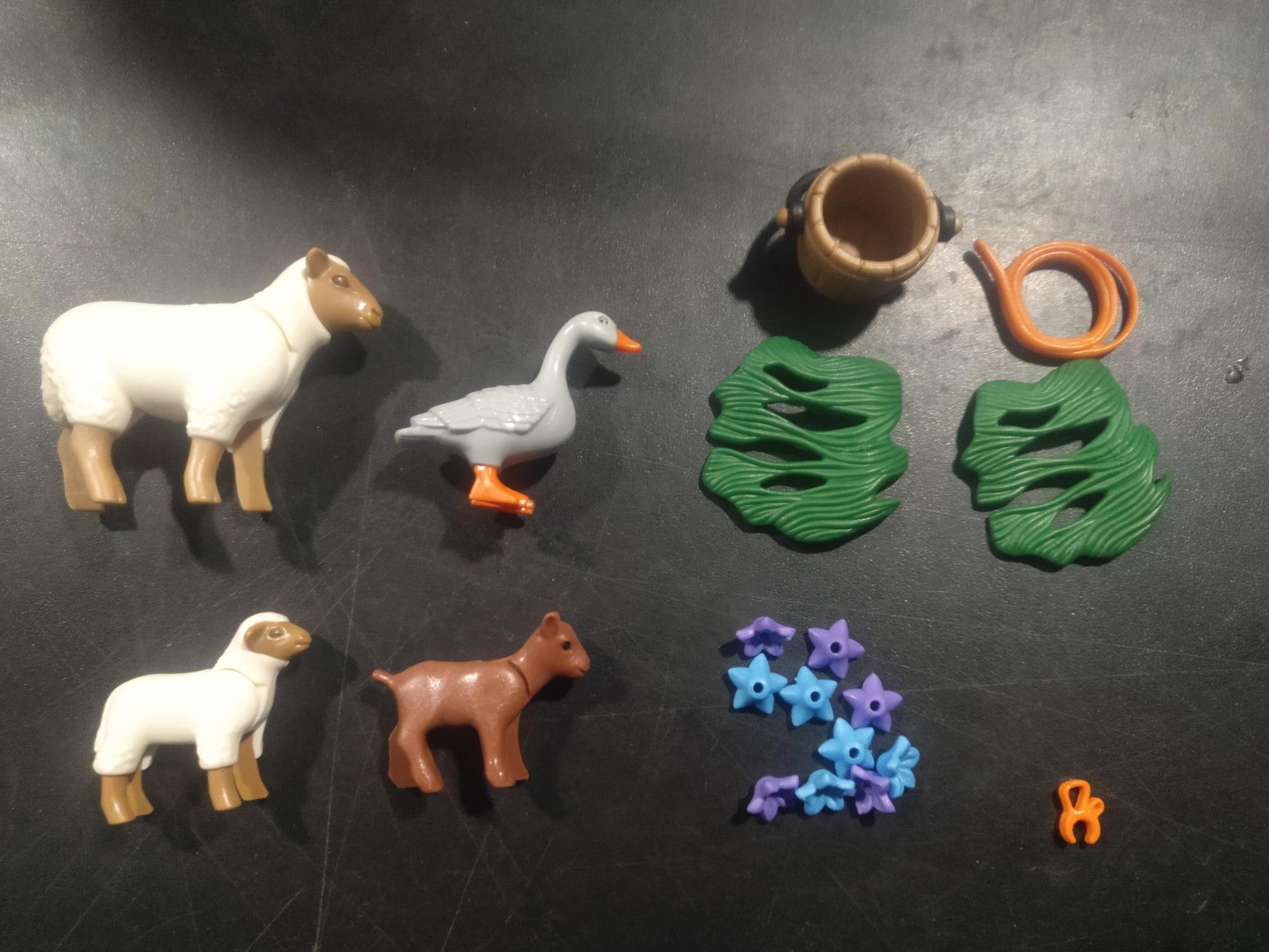 PLAYMOBIL GRUPO DE ANIMALES Y ACCESORIOS PARA BELEN - 28/4/21