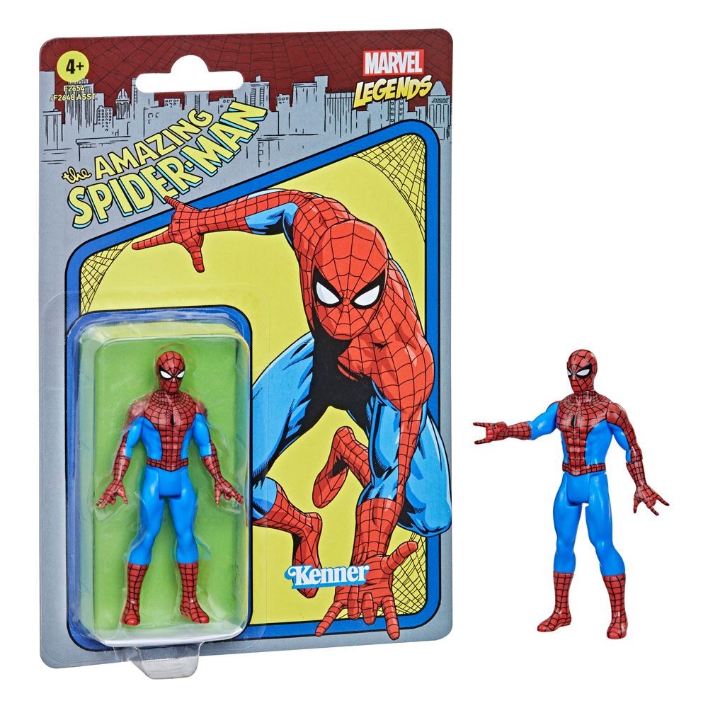 HASBRO MARVEL LEGENDS RETRO COLLECTION 10 CM - THE AMAZING SPIDER-MAN