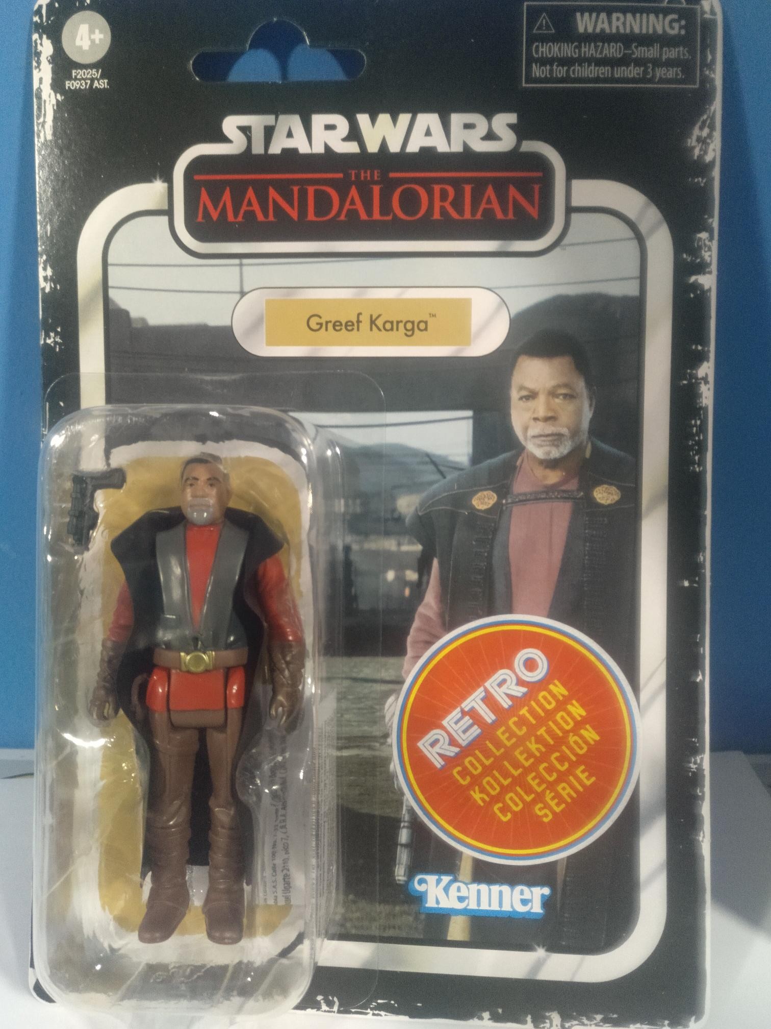 HASBRO star wars mandalorian retro collection - greef karga