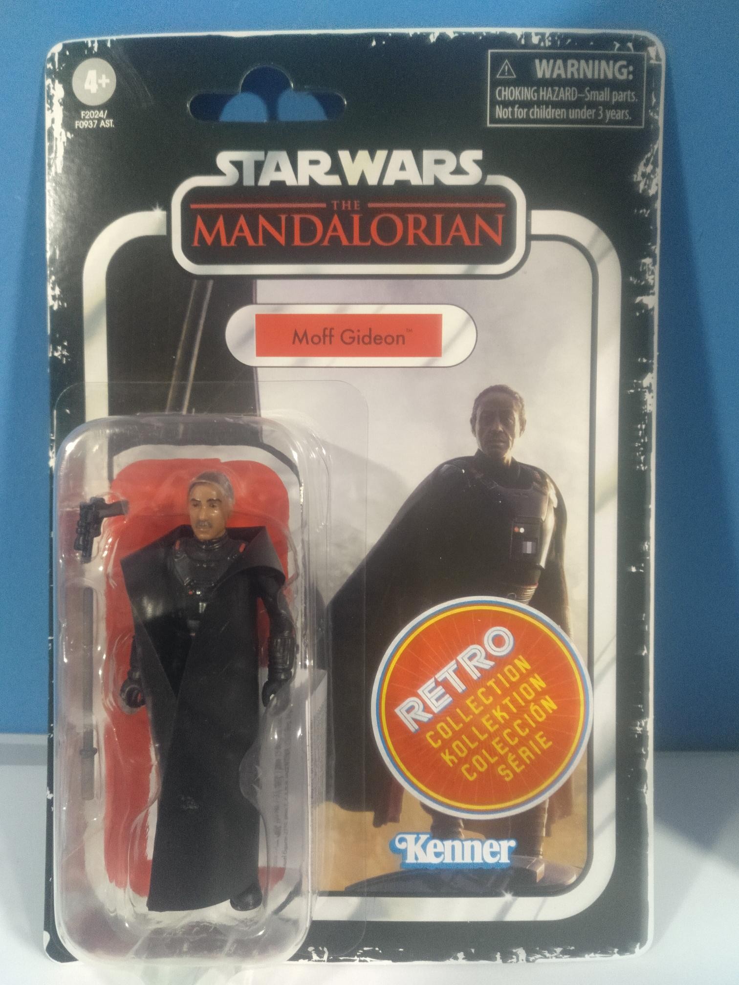 HASBRO star wars mandalorian retro collection - moff gideon