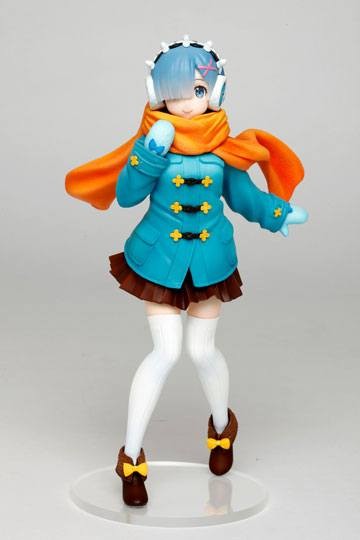 TAITO Re:Zero Estatua PVC Rem Winter Clothes Ver. 23 cm Estatuas Re:Zero