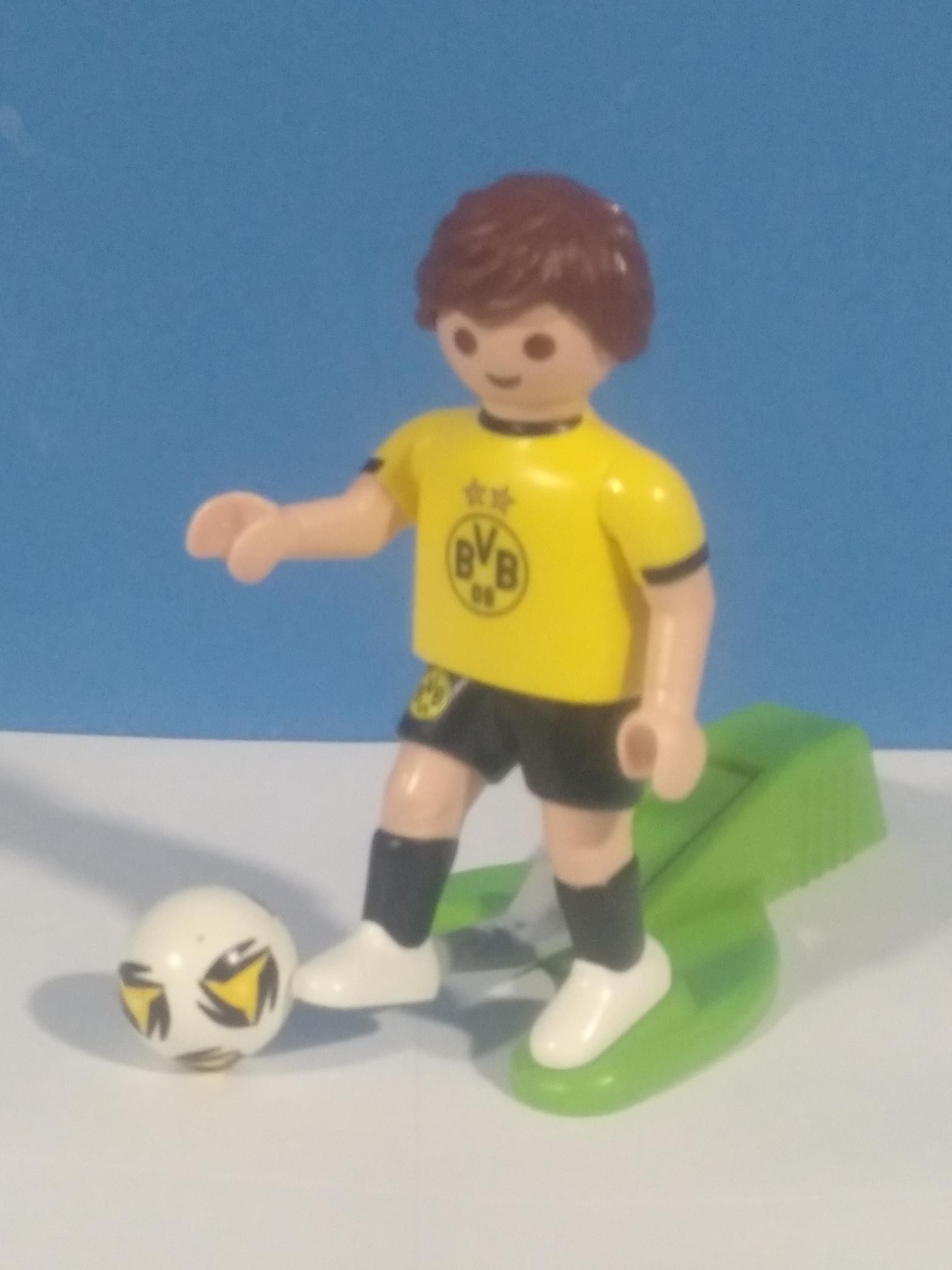 PLAYMOBIL JUGADOR FUTBOL BORUSSIA DORTMUND EXCLUSIVO - 7/4/21