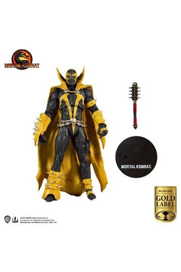 MACFARLANE Mortal Kombat Figura Spawn (Curse of Apocalypse) (Gold Label Series) 18 cm
