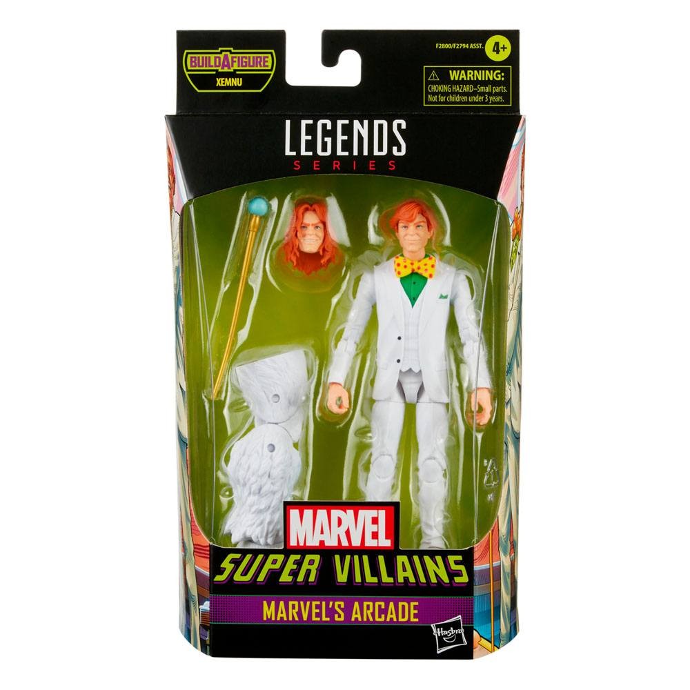 HASBRO MARVEL LEGENDS SERIES FIGURAS 15 CM 2021 SUPER VILLAINS MARVEL’S ARCADE