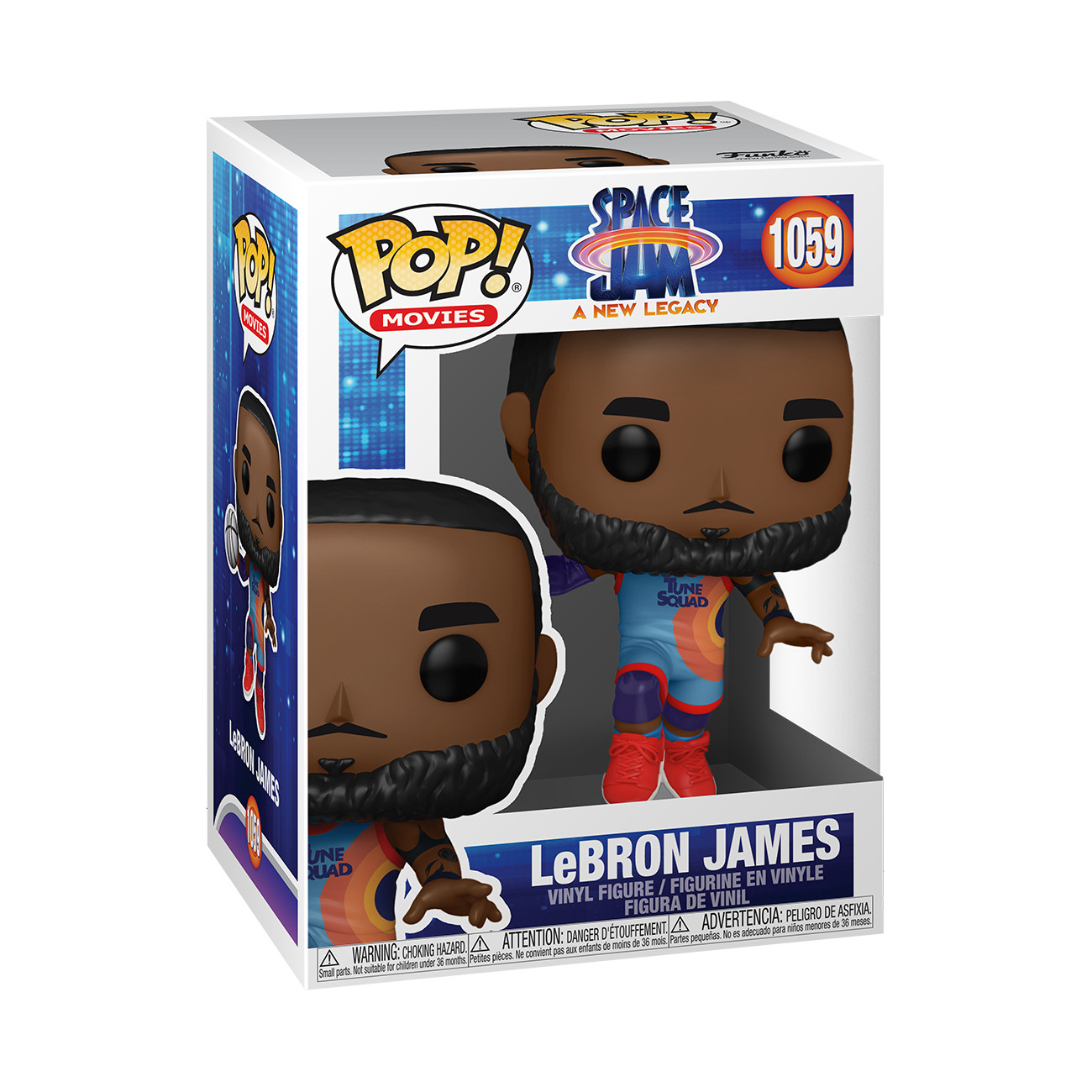 FUNKO POP SPACE JAM 2 - LEBRON JAMES SALTANDO