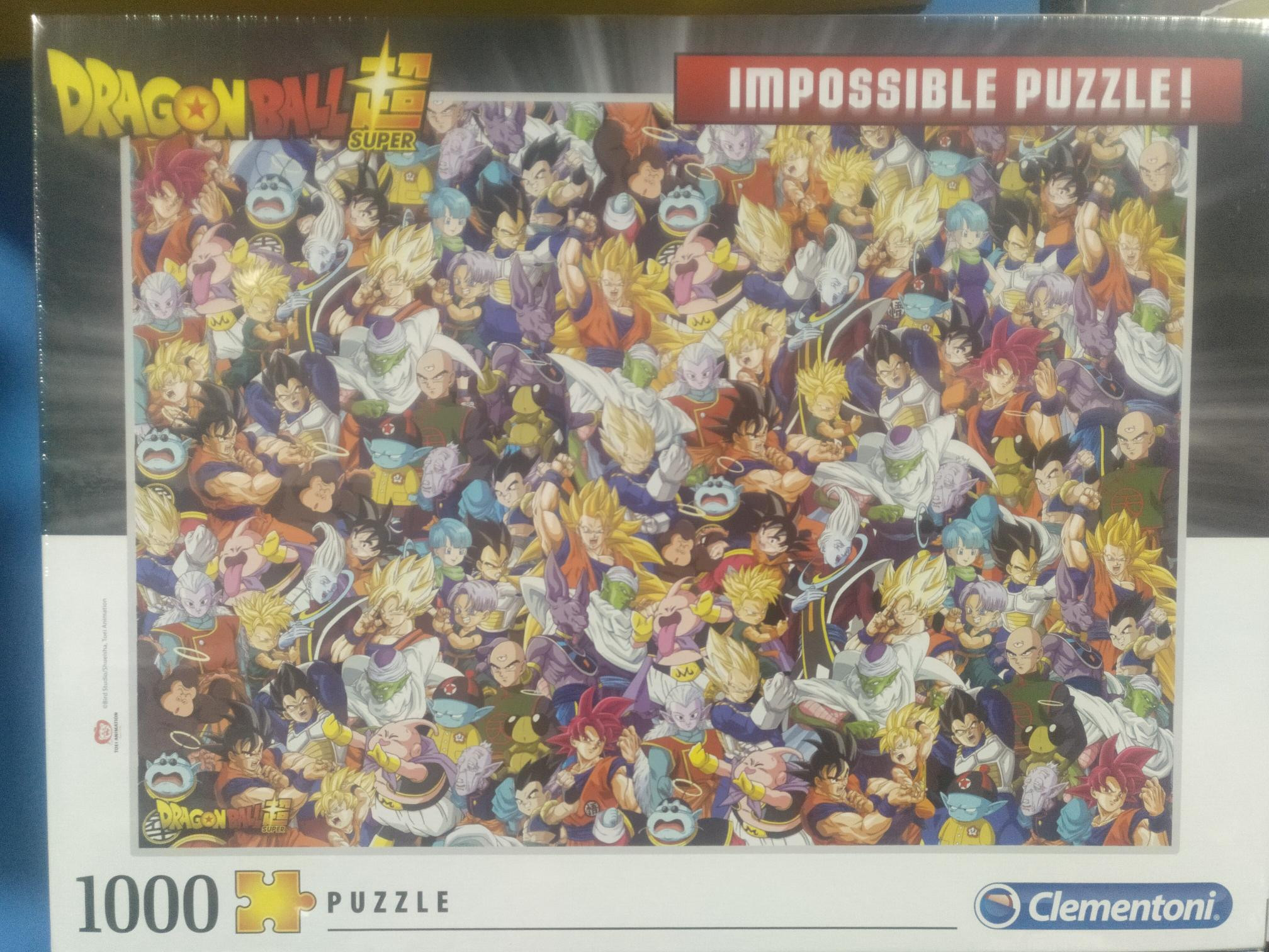 PUZZLE 1000 PIEZAS DRAGONBALL IMPOSSIBLE