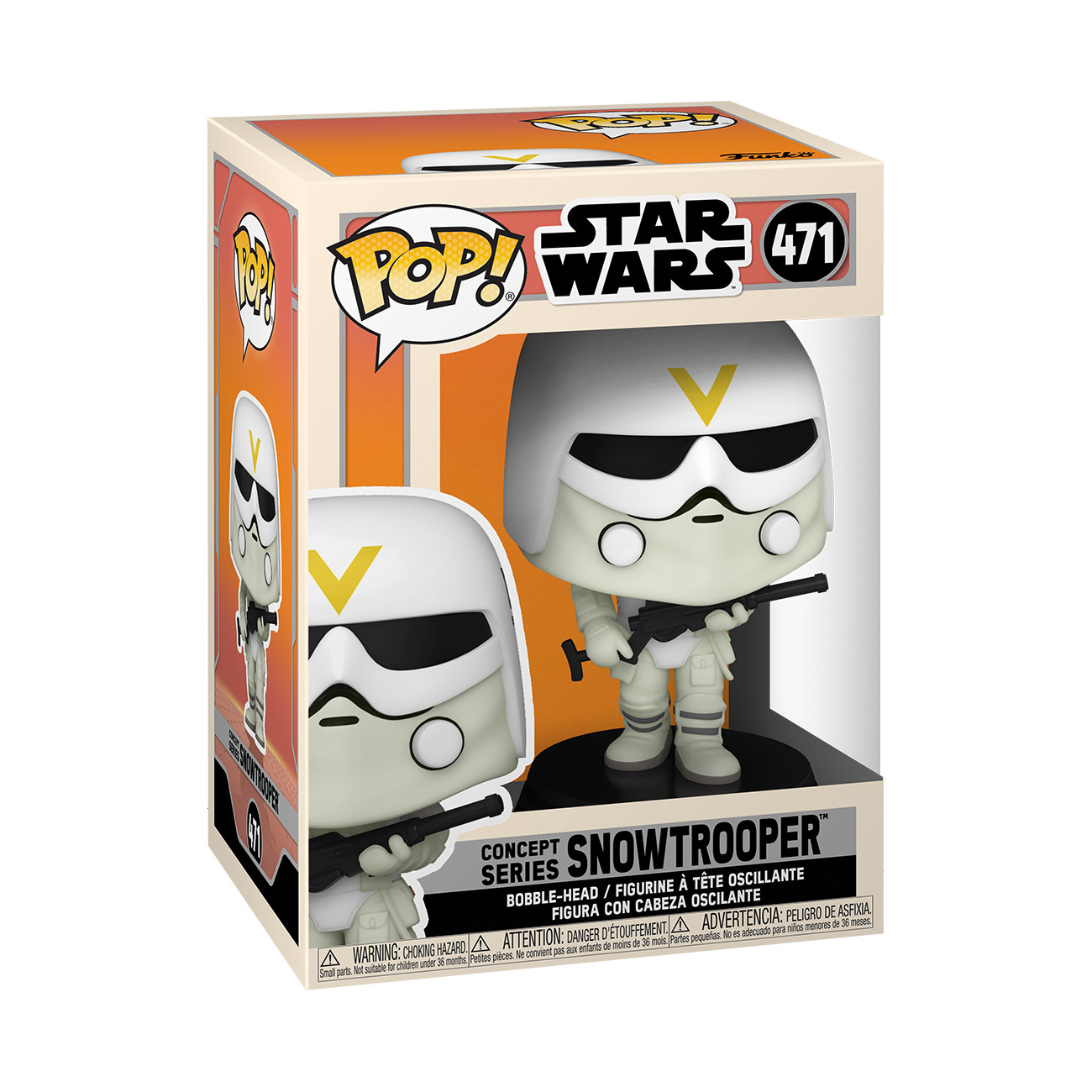 POP STAR WARS - SNOWTROOPER CONCEPT SERIES