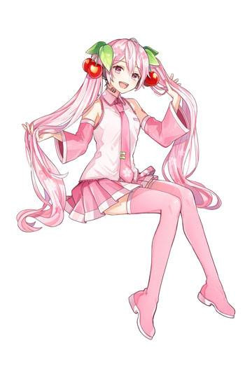 FURYU Vocaloid Estatua PVC Noodle Stopper Sakura Miku 13 cm