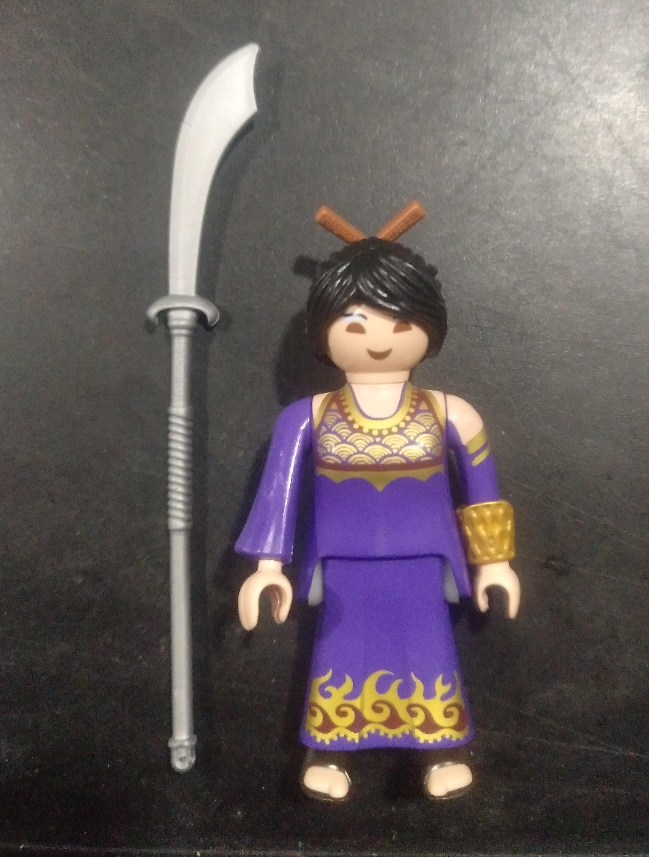 PLAYMOBIL GUERRERA ASIATICA - 25/6/21