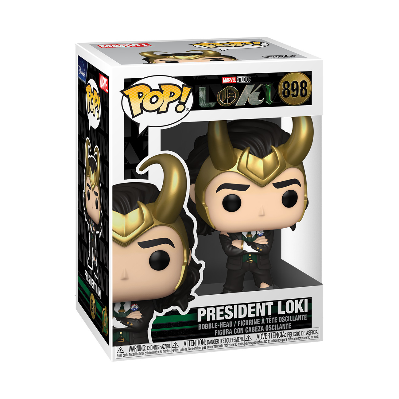 FUNKO POP LOKI 2021 - PRESIDENT LOKI