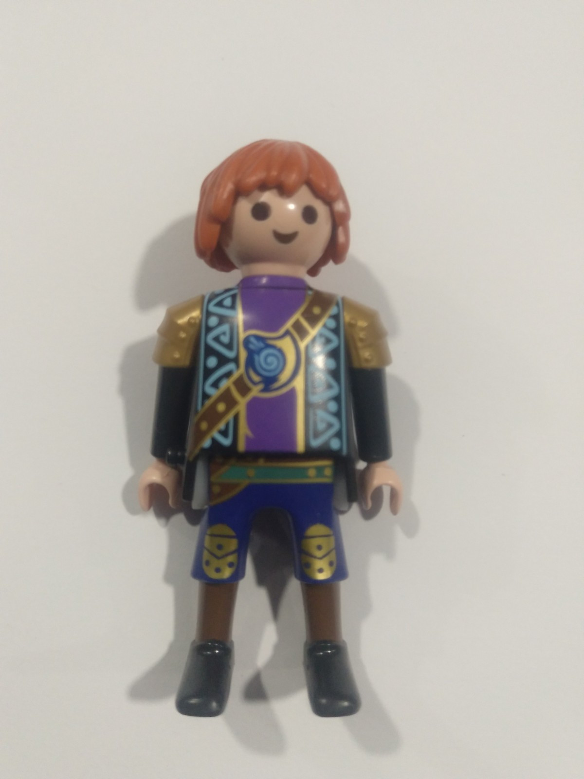 PLAYMOBIL GUERRERO NOVELMORE PELO NARANJA - 28/1/20