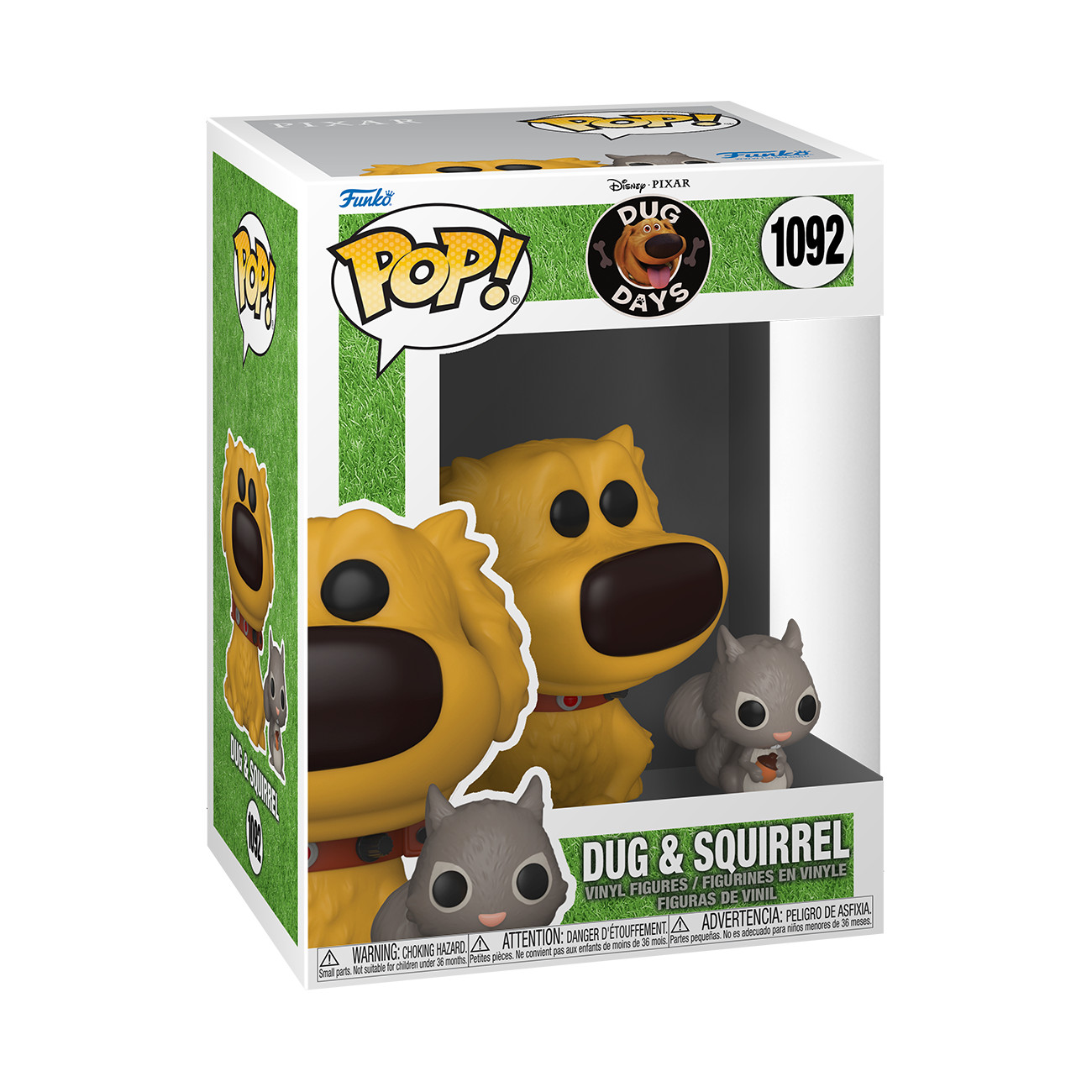 FUNKO POP DISNEY DUF DAYS - DUG & SQUIRREL