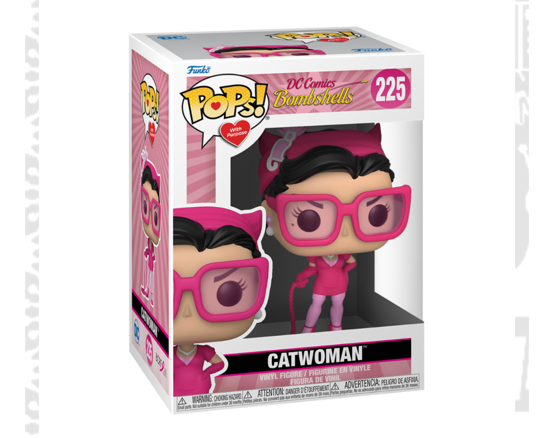 FUNKO POP DC HEROINAS DIA DEL CANCER - BOMBSHELL CATWOMAN