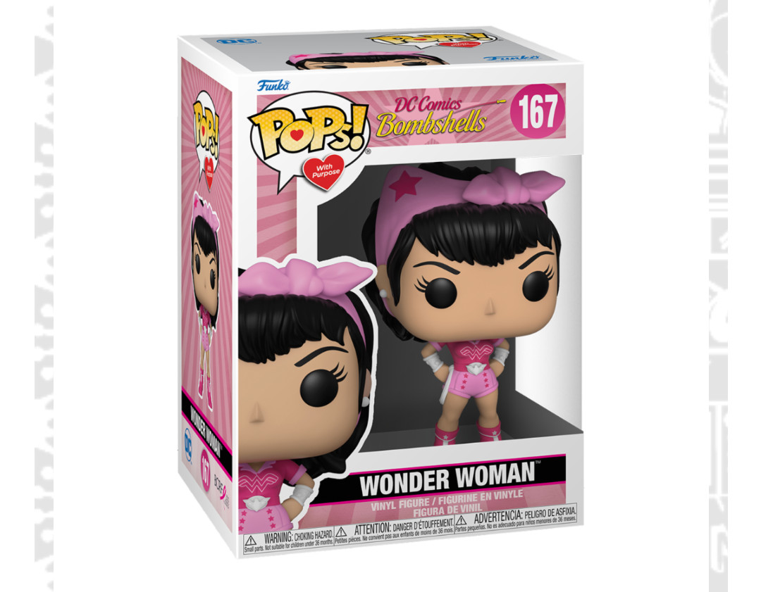 FUNKO POP DC HEROINAS DIA DEL CANCER - BOMBSHELL WONDER WOMAN