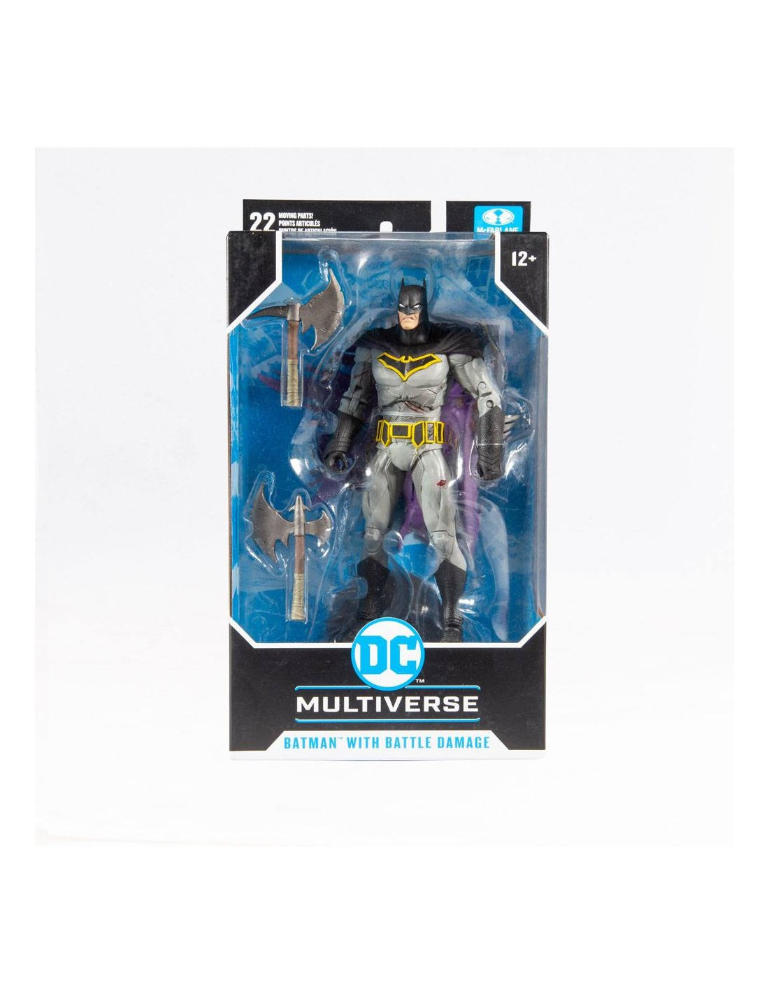 MACFARLNAE Batman with Battle Damage (Dark Nights: Metal). DC Multiverse.