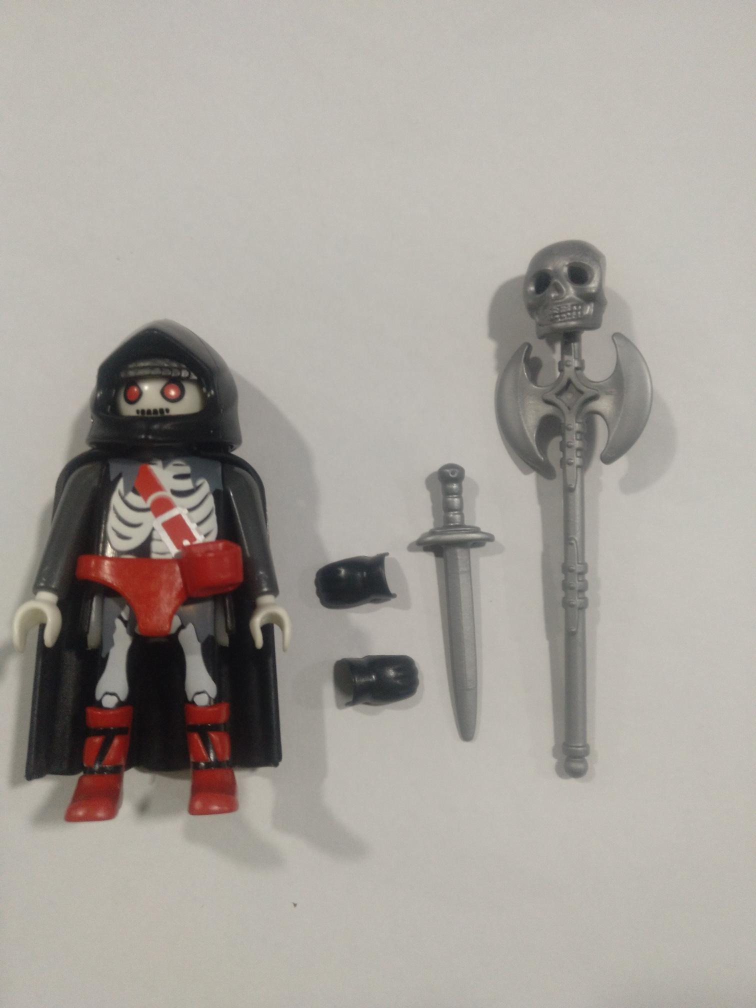 PLAYMOBIL 4694 GUERRERO ESQUELETO MALIGNO SIN CAJA - 14/9/21
