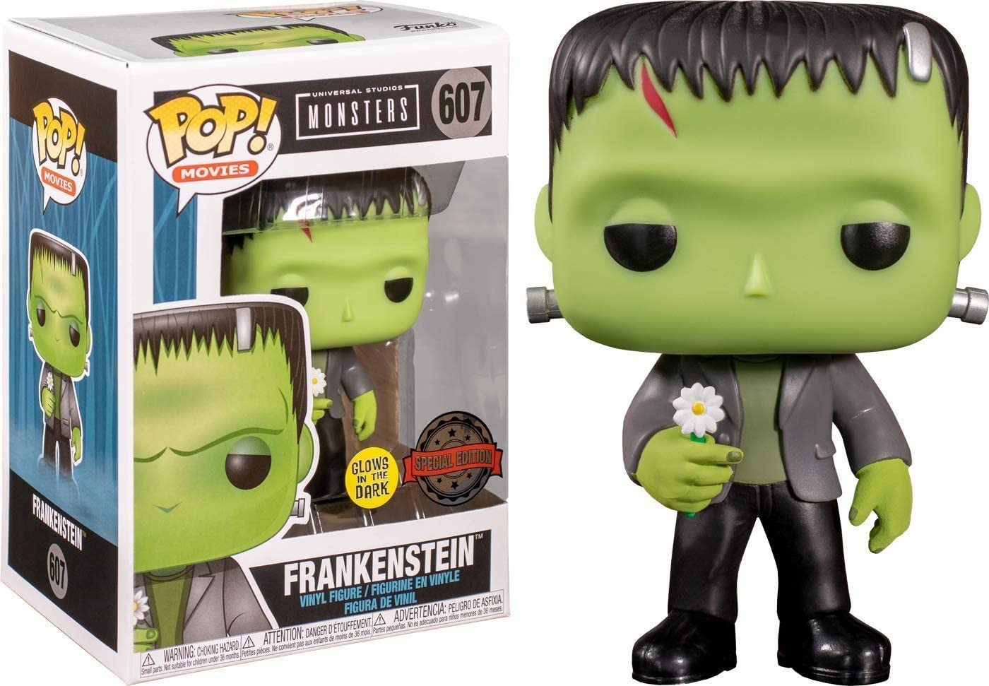 POP UNIVERSAL FRANKESTEIN CON FLOR EXCLUSIVO