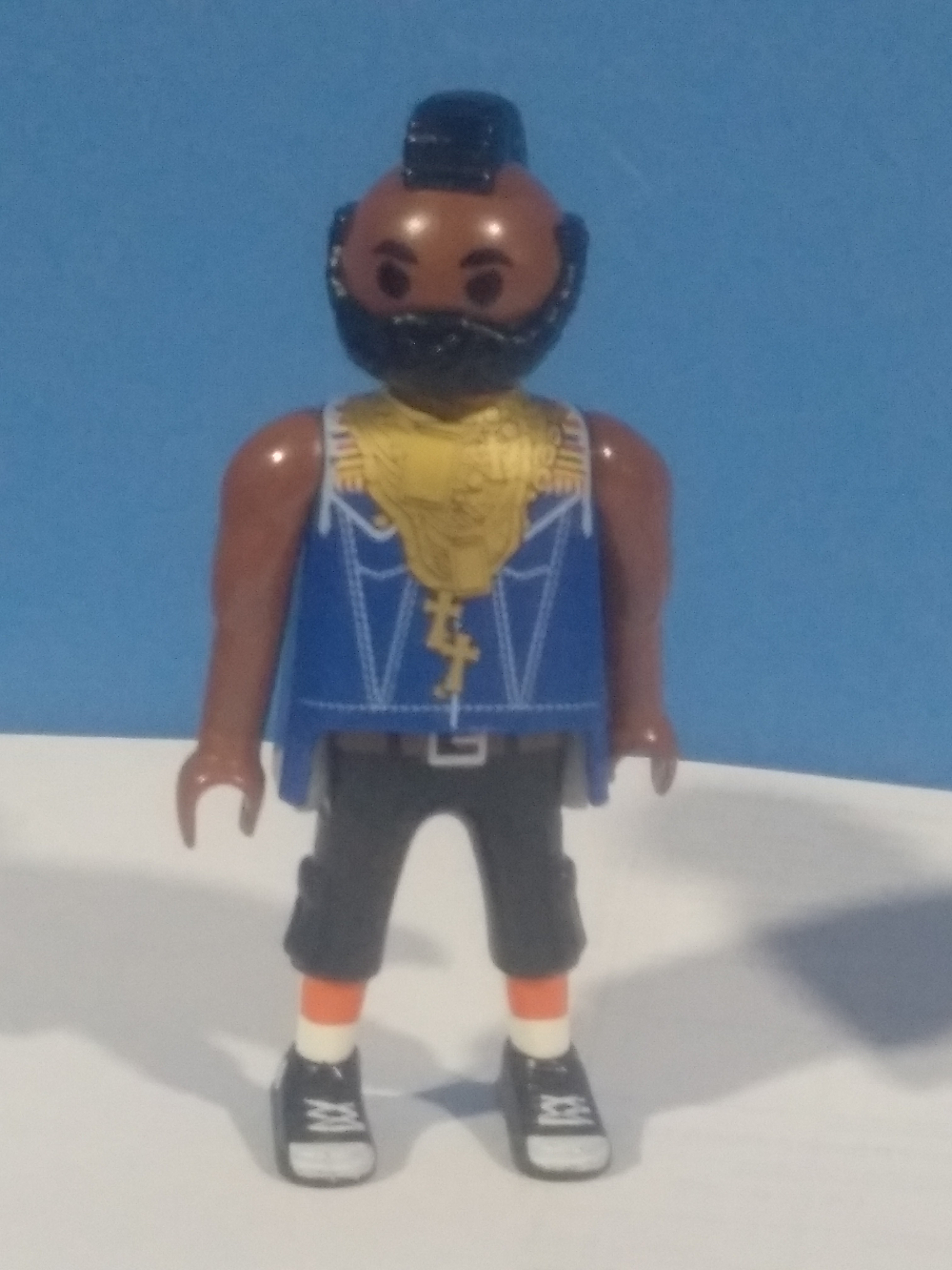 PLAYMOBIL FIGURA EQUIPO A - M.A BARRACUS , MR T - 21/10/21