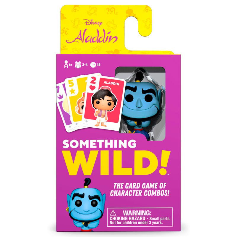 FUNKO JUEGO DE CARTAS SOMETHING WILD! | ALADDIN