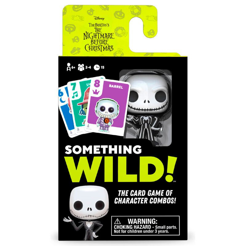 FUNKO JUEGO DE CARTAS SOMETHING WILD - PESADILLA ANTES DE NAVIDAD