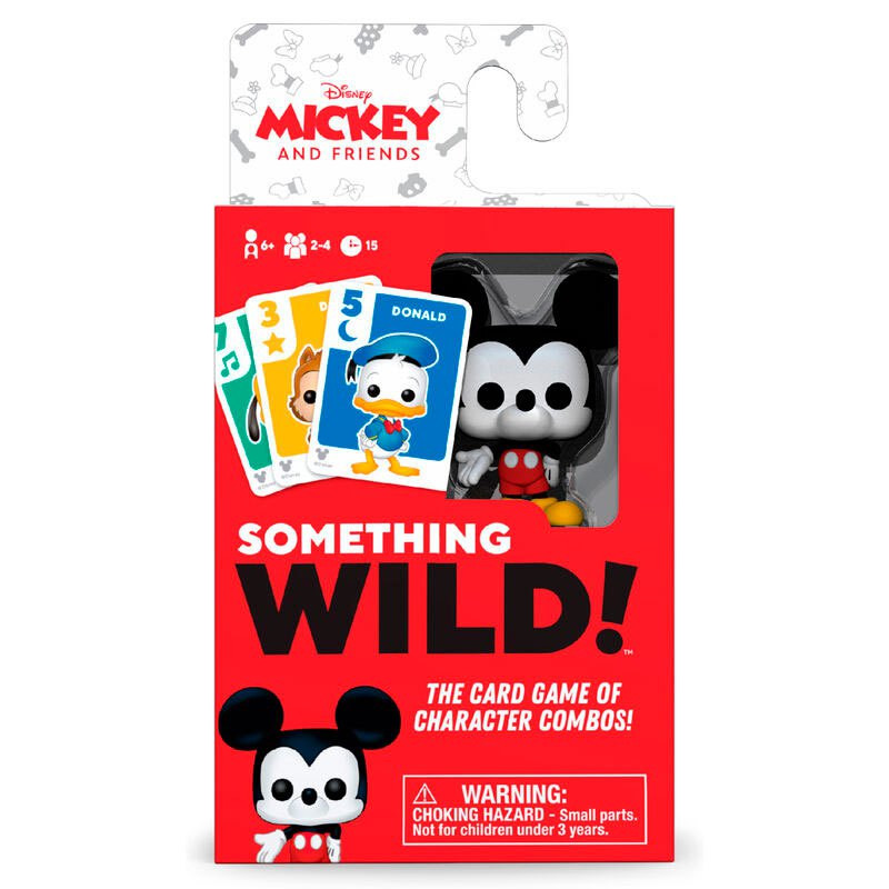 FUNKO JUEGO DE CARTAS SOMETHING WILD - MICKEY MOUSE