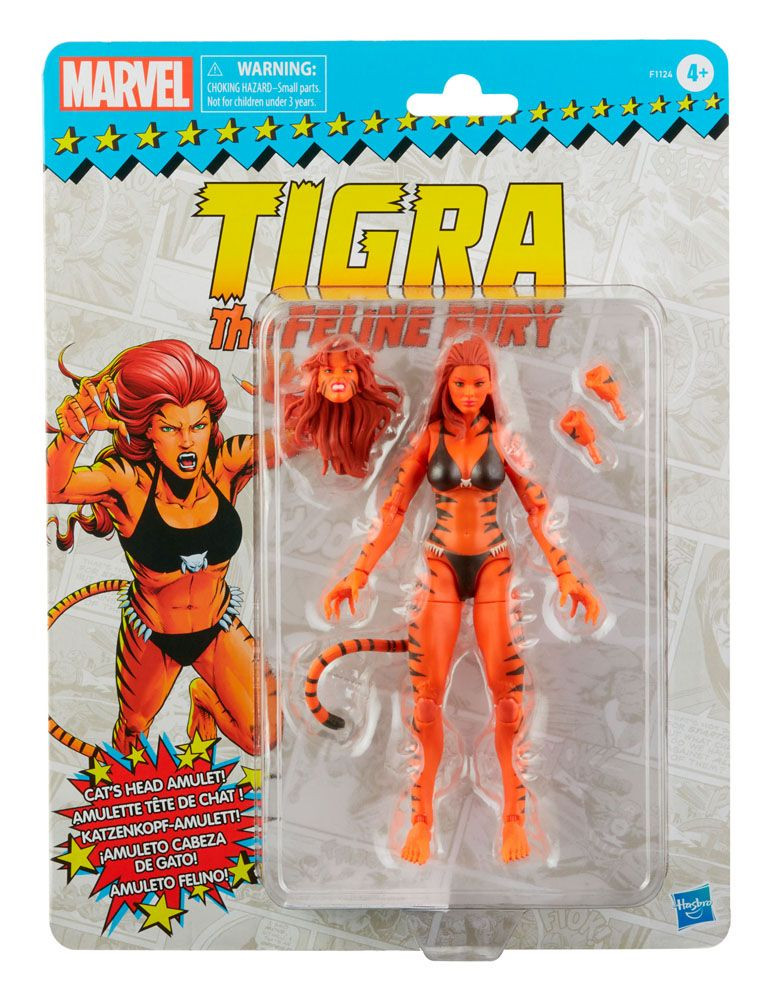 HASBRO Marvel Legends Series Figura 2022 Marvel's Tigra 15 cm