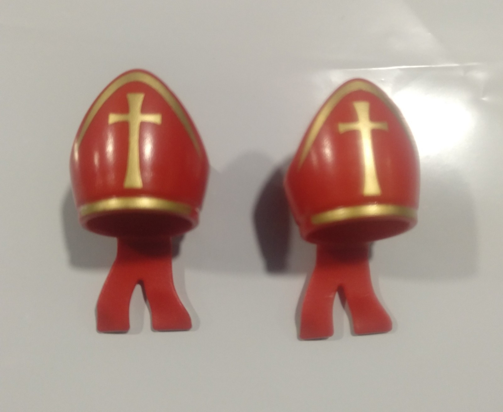 PLAYMOBIL PAREJA GORROS SACERDOTE , CURA - 17/11/21