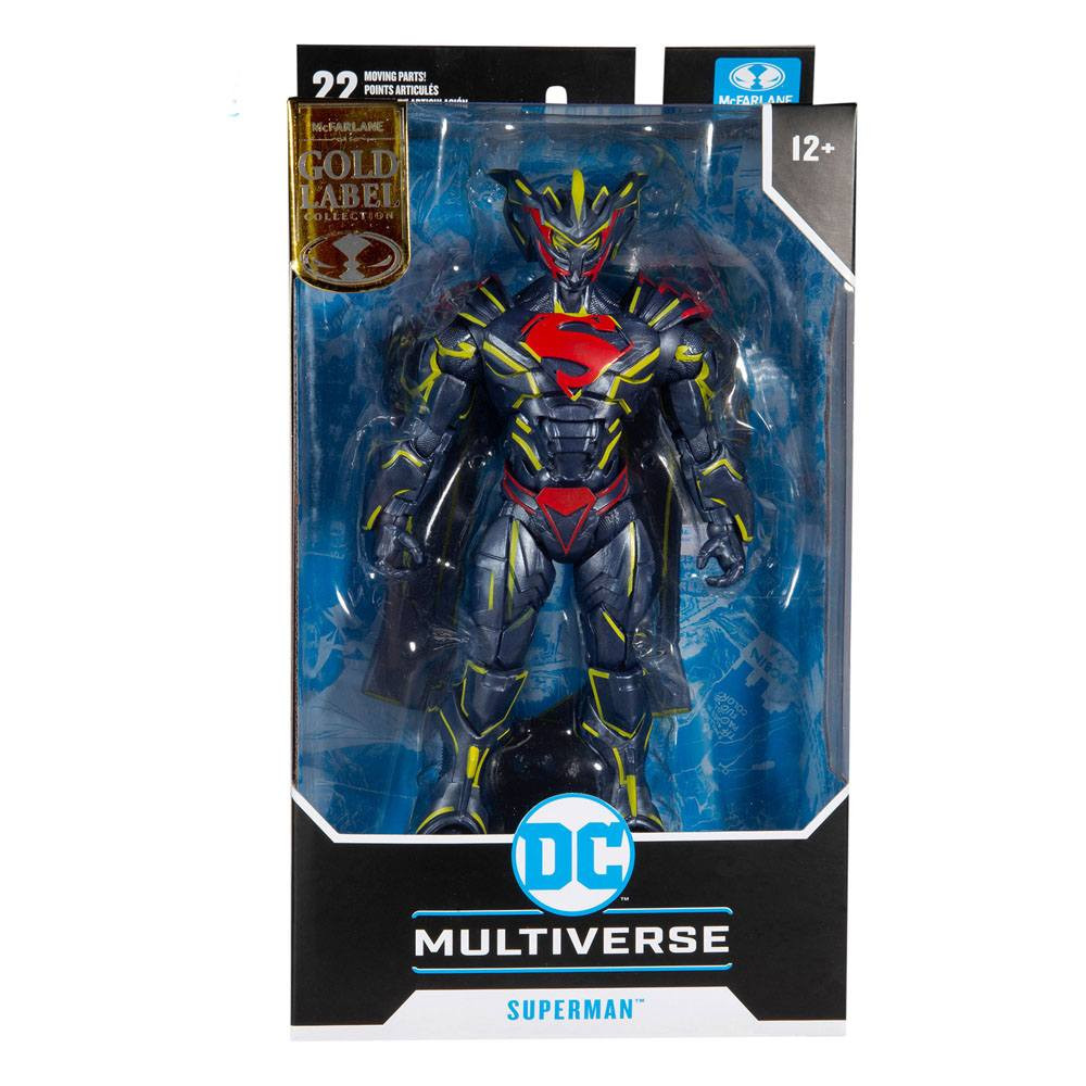 MACFARLANE DC Multiverse Figura Superman Energized Unchained Armor (Gold Label) 18 cm