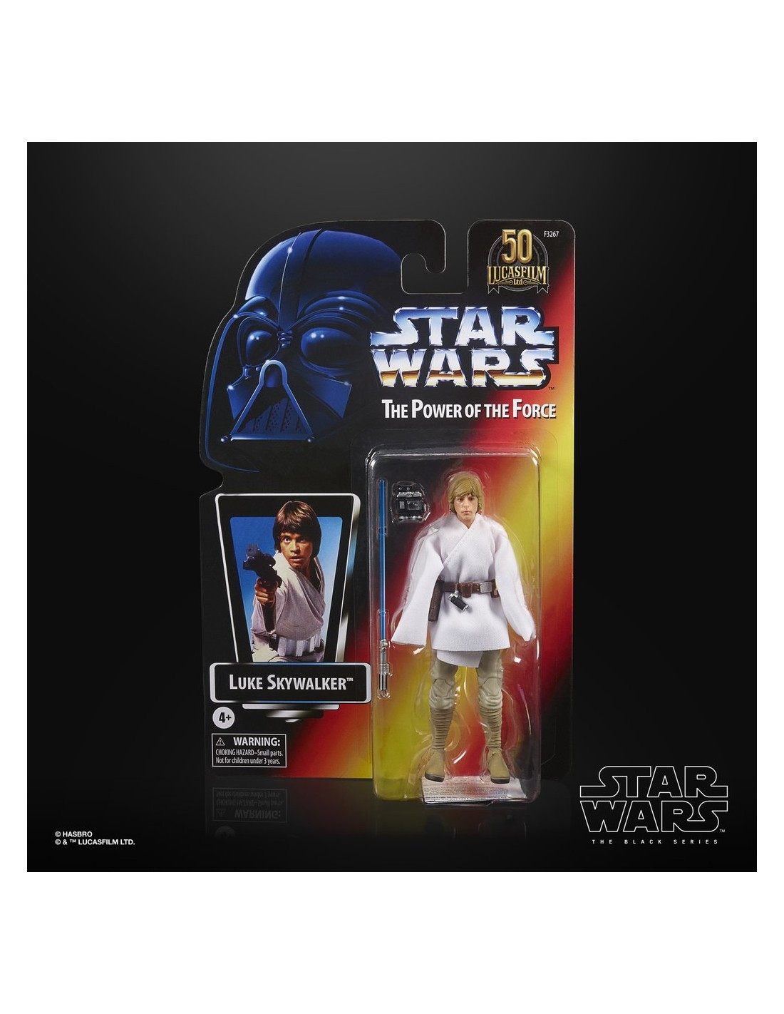 HASBRO Luke Skywalker. Star Wars The Black Series Lucasfilm 50th Anniversary
