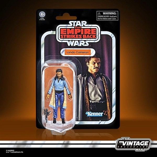 HASBRO STAR WARS EPISODE VI VINTAGE COLLECTION FIGURA 2022 LANDO CALRISSIAN (EPISODE V)