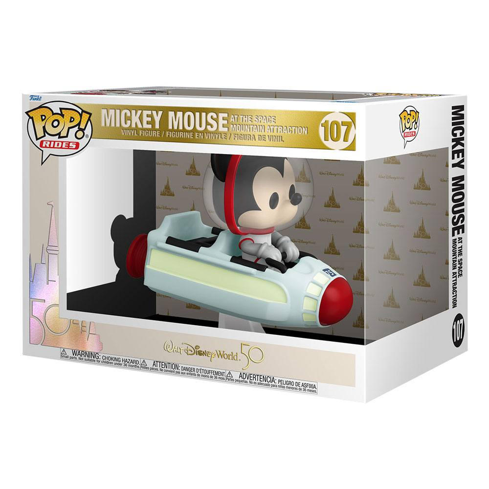 POP Walt Disney World 50th Anniversary POP! Rides Super Deluxe Vinyl Figura Space Mountain w/MM 13 cm