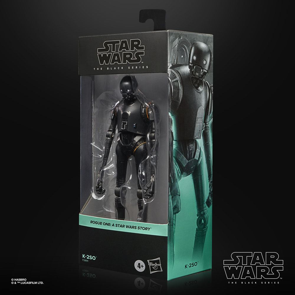 HASBRO Star Wars Rogue One Black Series Figura 2021 K-2SO 15 cm