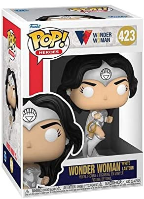 FUNKO POP WONDER WOMAN WHITE LANTERN