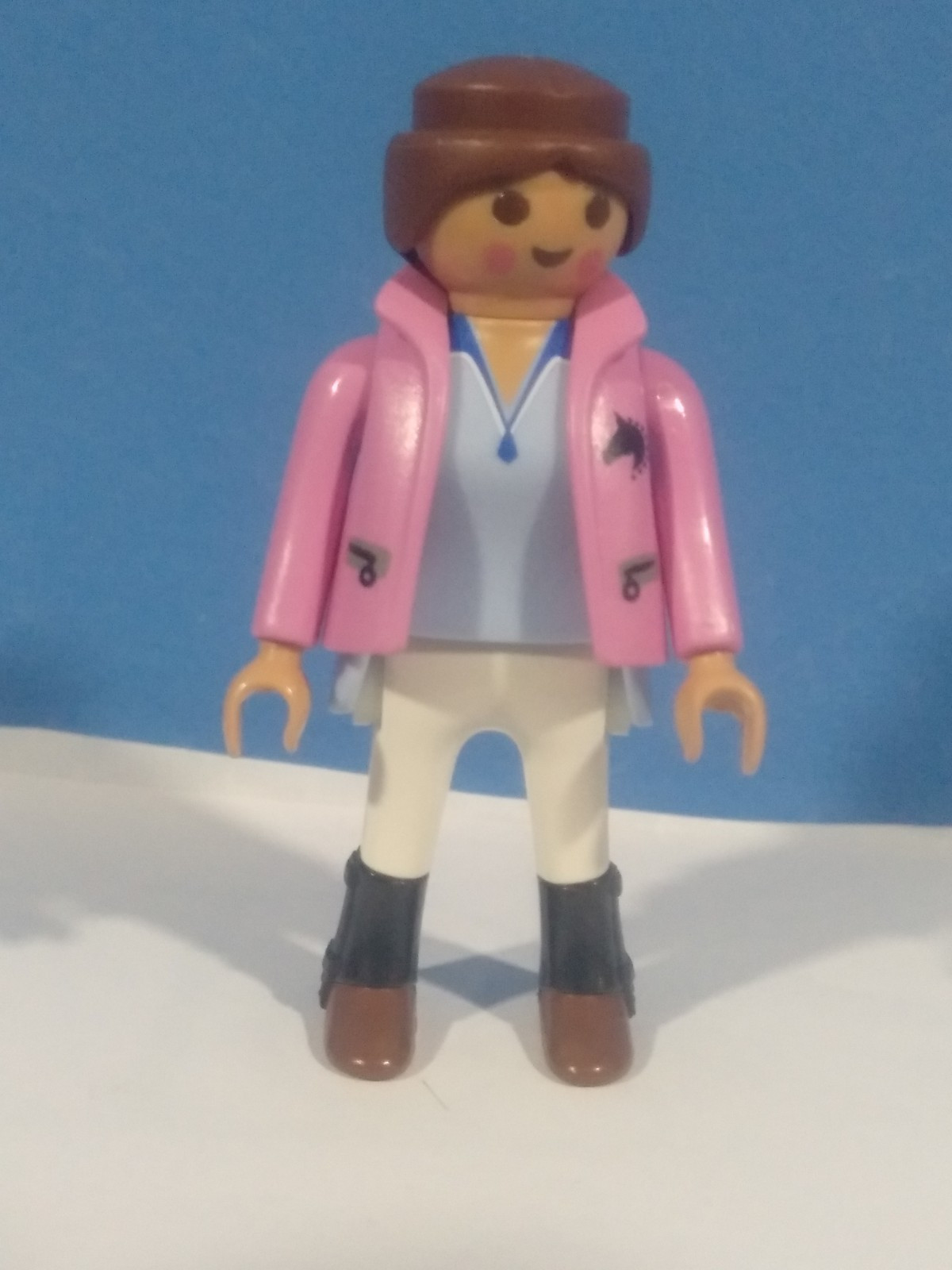 PLAYMOBIL FIGURA MUJER JOCKEY , AMAZONA - 27/1/22