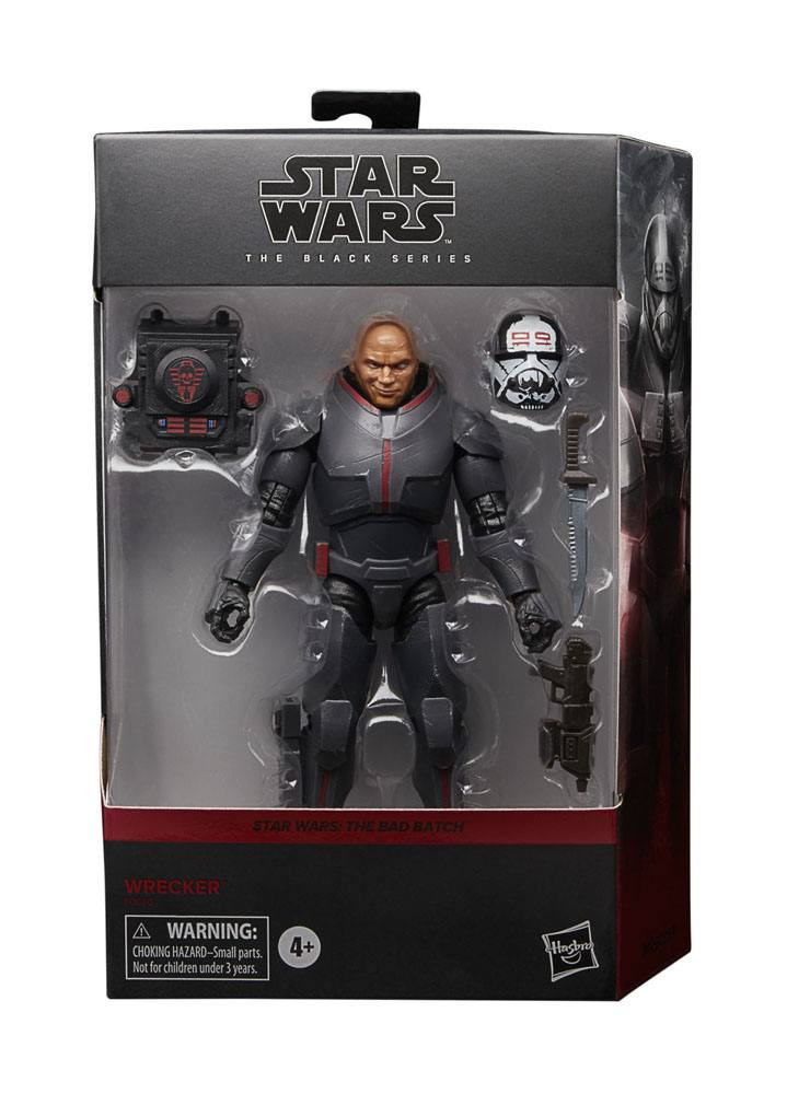 HASBRO Star Wars The Bad Batch Black Series Figura Deluxe 2021 Wrecker 15 cm