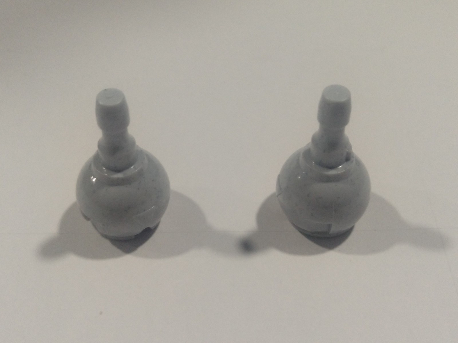 PLAYMOBIL PAREJA CABEZA GRIS SIN OJOS - 26/1/22 PIEZAS