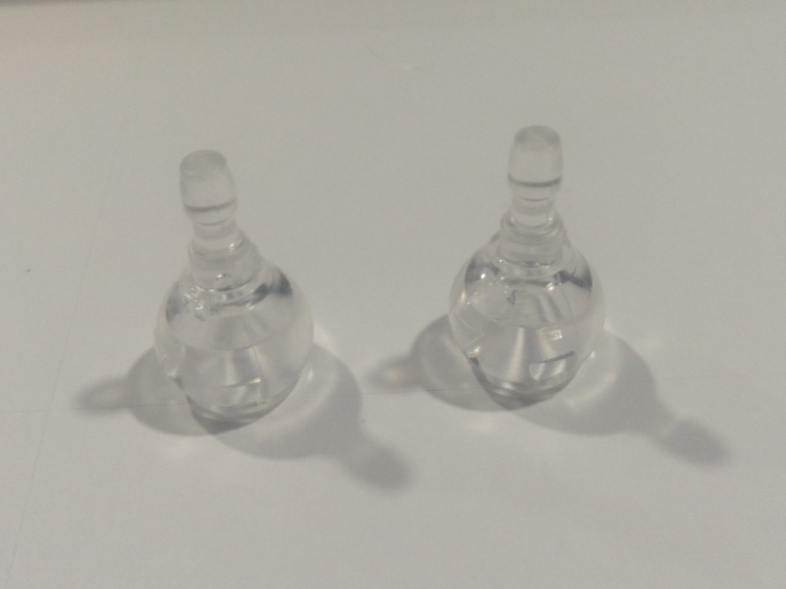 PLAYMOBIL PAREJA CABEZA TRANSPARENTE SIN OJOS - 26/1/22 PIEZAS