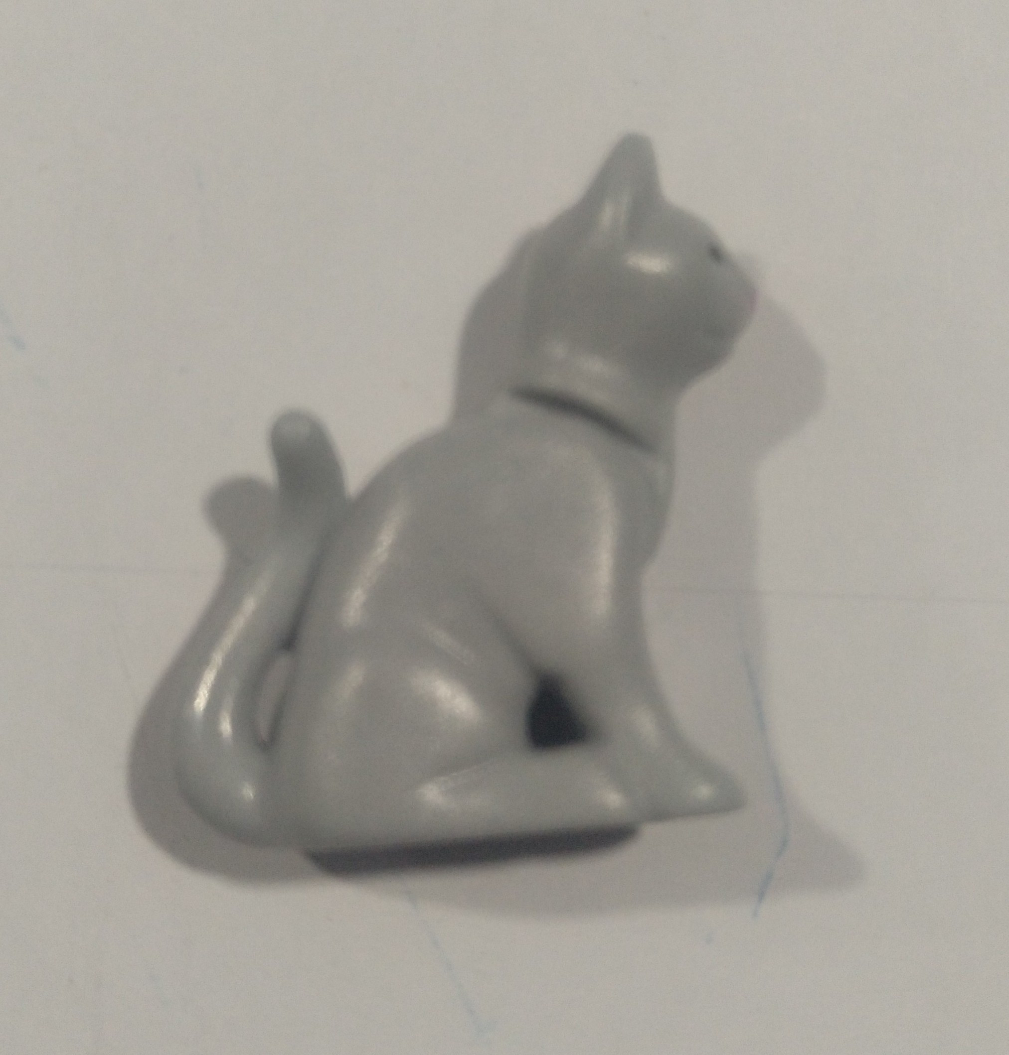 PLAYMOBIL GATO GRIS SENTADO - 26/1/22 PIEZAS