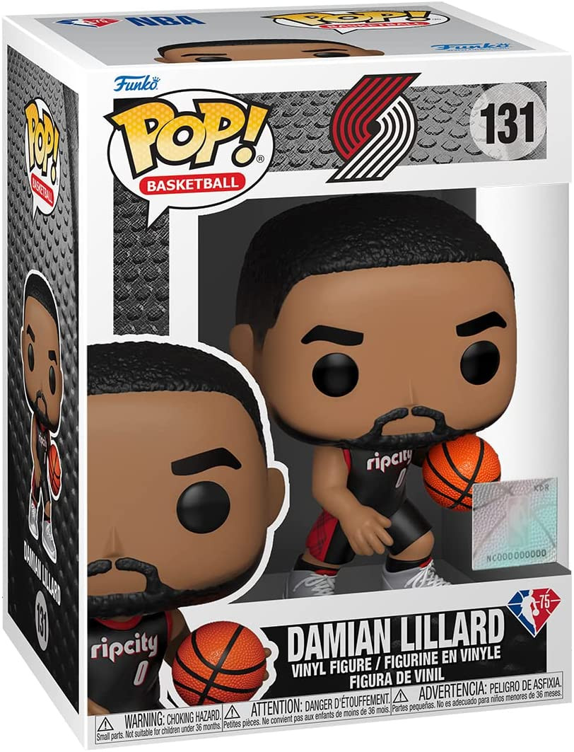 FUNKO POP NBA - DAMIAN LILLARD JERSEY CITY
