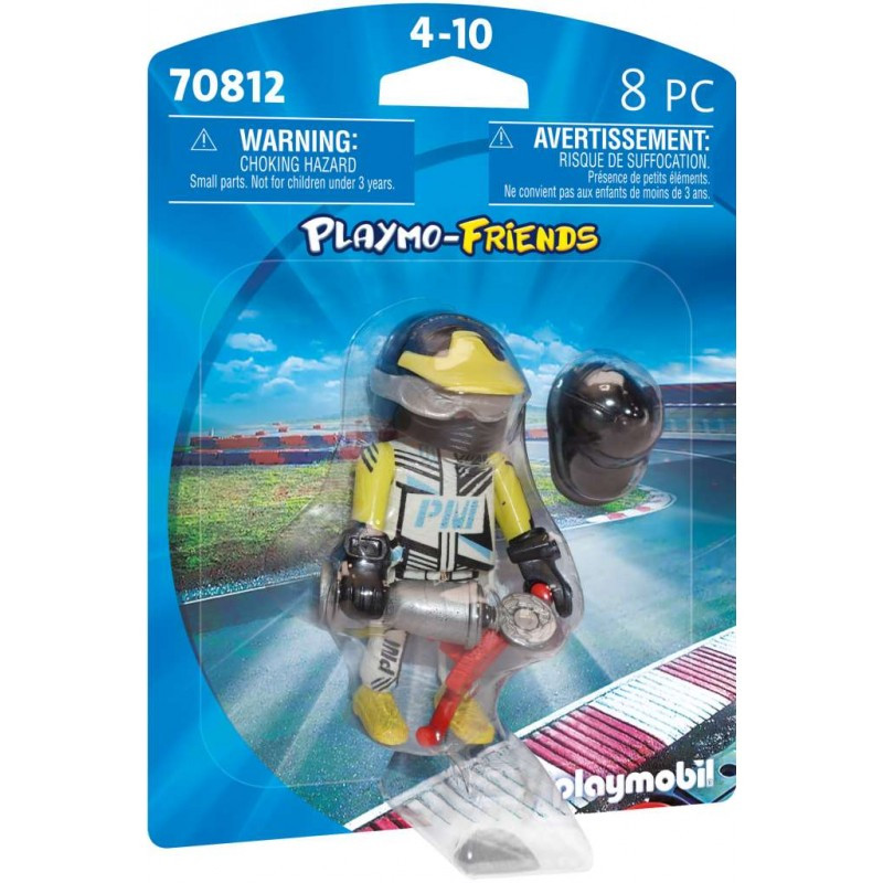 PLAYMOBIL PLAYMOFRIENDS 70812 PILOTO DE CARRERAS