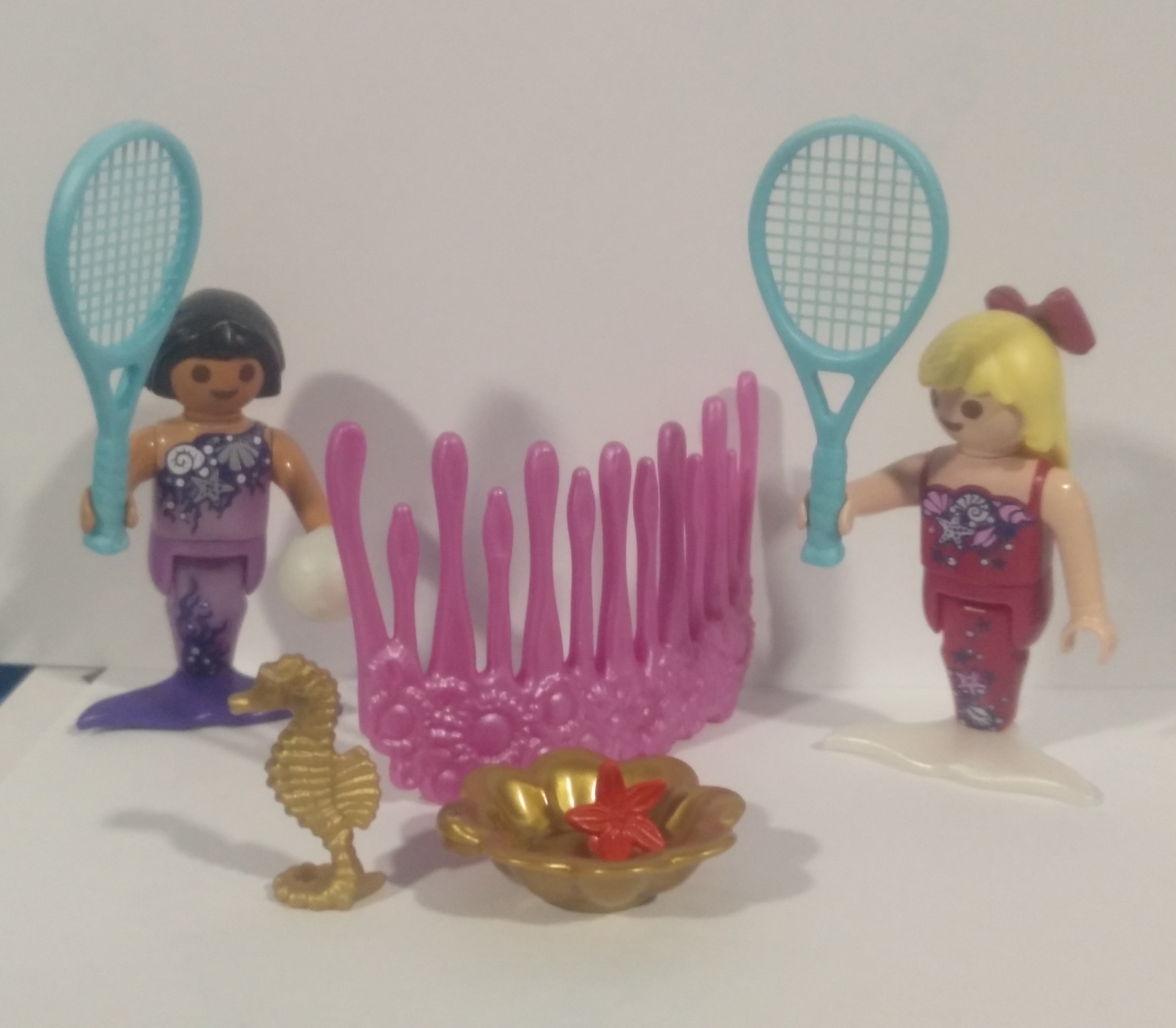 PLAYMOBIL SIRENAS JUGANDO AL TENIS - 10/2/22
