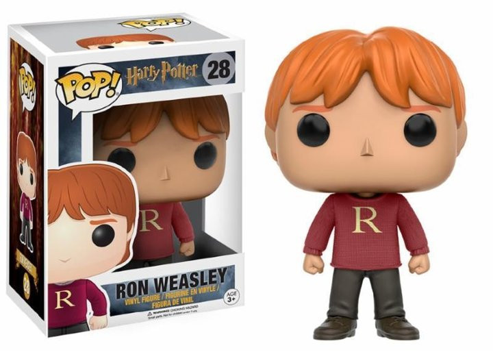 POP HARRY POTTER - RON WEASLEY EXCLUSIVO CON LETRA EN JERSEY