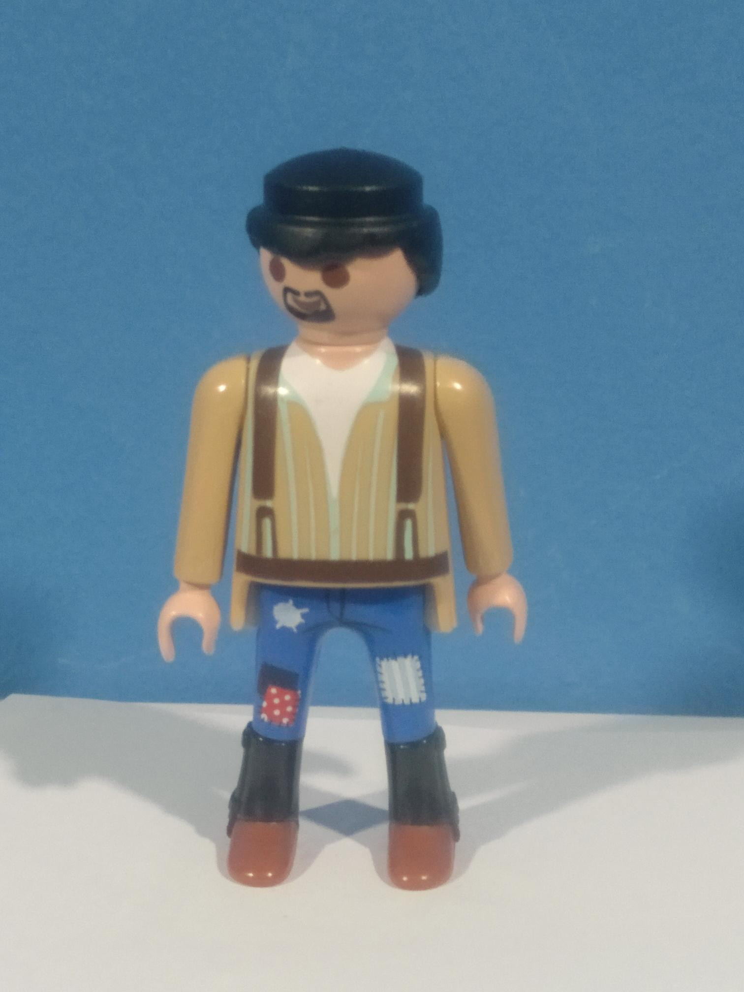 PLAYMOBIL NUEVA FIGURA OESTE 2 , BANDIDO , FORASTERO - 15/2/22
