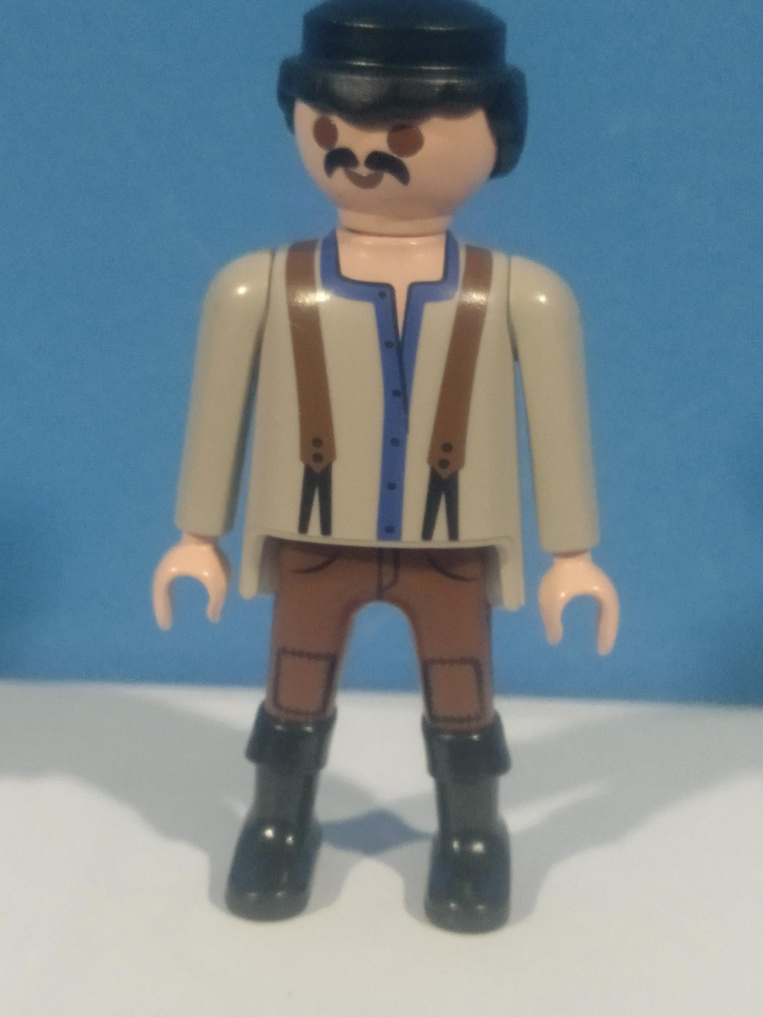 PLAYMOBIL NUEVA FIGURA OESTE 3 , BANDIDO , FORASTERO - 15/2/22